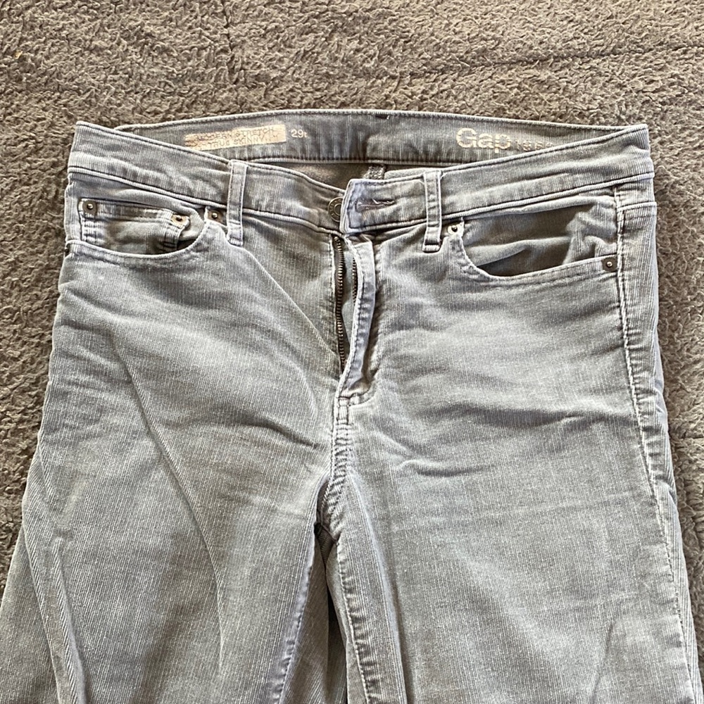 Stretchy corduroy pants